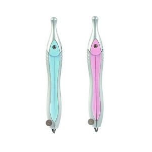 Cyrkiel plastikowy KEYROAD pastel z grafitami w etui display mix kolorów-236770