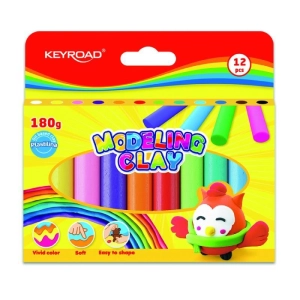 Plastelina KEYROAD 12x15g pudełko