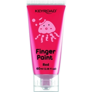 Farby do malowania palcami KEYROAD 6x60 ml pudełko-236835