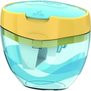 Temperówka KEYROAD plastikowa pastel potrójna z pojemnikiem blister mix kolorów-236840