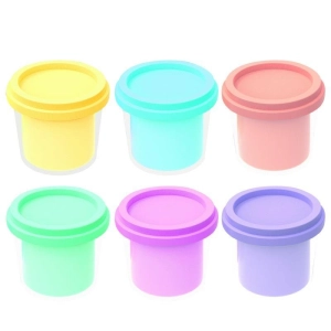 Ciastolina KEYROAD 6 pastelowych kolorów x 75g pudełko-236855