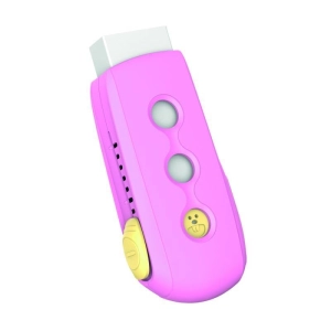 Gumka do ścierania KEYROAD pastel 1 dodatkowy wkład suwak blister mix kolorów-236909