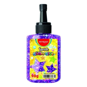 Klej brokatowy KEYROAD zmywalny 90g display mix kolorów-236940