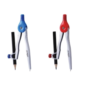 Cyrkiel metalowy KEYROAD Vivi w etui display mix kolorów-236958