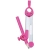 Cyrkiel KEYROAD Jelly-Bean metalowy w etui pakowane w display mix kolorów-236035