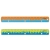 Linijka z uchwytem KEYROAD Coral 30 cm pakowane w display mix kolorów-629206