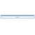 Linijka plastikowa KEYROAD 30 cm zawieszka transparentna-236367