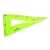 Ekierka KEYROAD 18 cm 60 stopni elastyczna zawieszka mix kolorów-236609