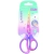 Nożyczki szkolne KEYROAD pastel deco ergonomiczne 15,5cm blister mix kolorów-236626