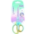 Nożyczki szkolne KEYROAD pastel deco ergonomiczne 15,5cm blister mix kolorów