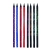 Ołówek drewniany KEYROAD HB okrągły holograficzny 48 szt. w tubie-236686