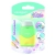 Temperówka KEYROAD plastikowa z gumką pastel, podwójna, blister, mix kolorów