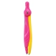 Cyrkiel KEYROAD Flow plastikowy w etui z grafitami pakowane na displayu mix kolorów-627272