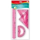 Zestaw geometryczny KEYROAD Flexible duży zawieszka mix kolorów-627303