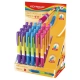 Ołówek automatyczny KEYROAD Easy Writer 07mm. pakowany na displayu mix kolorów-628590