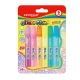 Klej brokatowy KEYROAD 6 x 10g neonowe odcienie blister