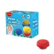 Farby do malowania palcami KEYROAD 6x25 ml w pudełku mix kolorów