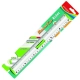 Linijka aluminiowa KEYROAD z uchwytem na ołówek 30 cm blister mix kolorów