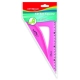 Ekierka KEYROAD 18 cm 60 stopni elastyczna zawieszka mix kolorów