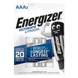 Bateria ENERGIZER Ultimate Lithium, AAA, L92, 1,5V, 2szt.-622742
