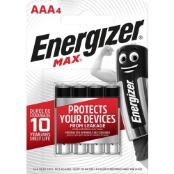 Bateria ENERGIZER Max AAA LR03 1,5V 4szt.-628884