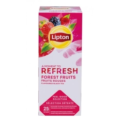 Herbata LIPTON Refresh Forest Fruits 25 torebek