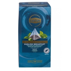 Herbata LIPTON piramidki Exclusive Selection english breakfast 25 torebek