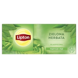Herbata LIPTON zielona klasyczna 20 torebek