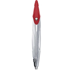 Cyrkiel metalowy KEYROAD w etui z grafitami pakowany w display mix kolorów-237000