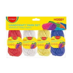 Zestaw włóczek KEYROAD 4 x 15g mix kolorów-237035