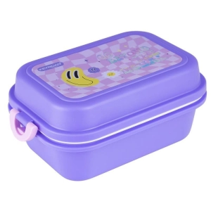 Lunch box KEYROAD plastikowy z przegródką Smile-237069