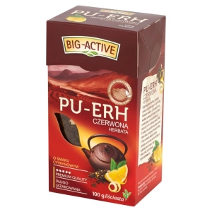 Herbata BIG-ACTIVE czerwona liściasta 100g. - cytrynowa-237112