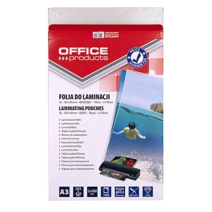 Folia laminacyjna do laminatora OFFICE PRODUCTS A3 2x100mic. op.100-237163