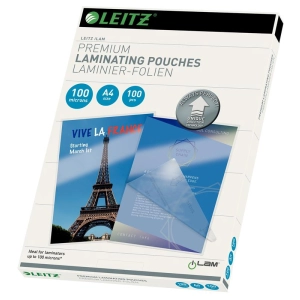 Folia laminacyjna do laminatora LEITZ A4 100mic. -237282