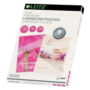 Folia laminacyjna do laminatora LEITZ A4 125mic. -237293