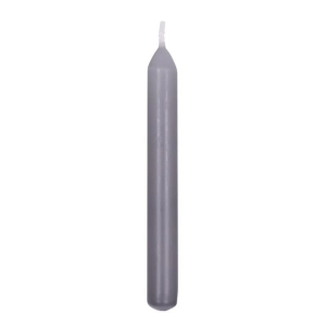 Świeca stołowa prosta DONAU HOME 20x170 mm 10 szt. grafitowa