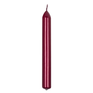 Świeca stołowa prosta DONAU HOME lakierowana 20x170 mm 10 szt. czerwona