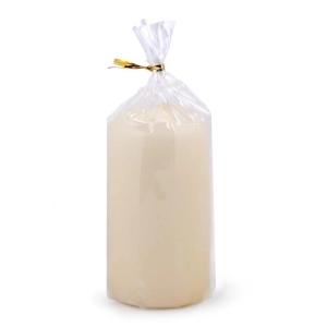 Świeca słupek DONAU HOME 70x130 mm kremowa-237720