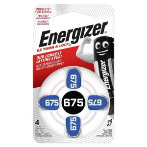 Bateria ENERGIZER słuchawkowa 675, 4szt.-622763