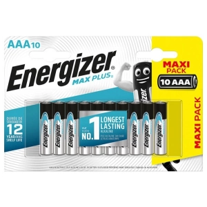 Bateria ENERGIZER Max Plus, AAA, LR03, 1,5V, 10szt.-627445