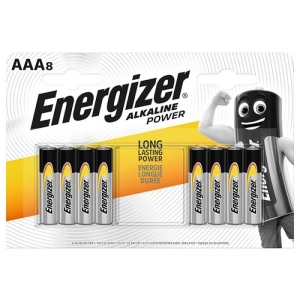 Bateria ENERGIZER Alkaline Power, AAA, LR03, 1,5V, 8szt.-627578