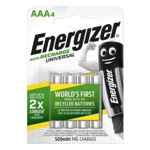 Akumulator ENERGIZER Universal, AAA, HR03, 1,2V, 500mAh, 4szt.-627598