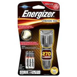 Latarka ENERGIZER Metal Vision HD   3szt. baterii AAA, srebrna-600590