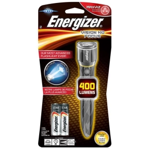 Latarka ENERGIZER Metal Vision Focus HD   2szt. baterii AA srebrna-622891