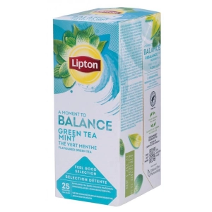 Herbata LIPTON Balance Green Tea mint 25 torebek-237933