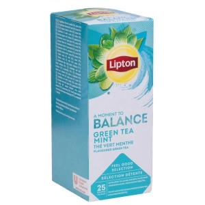 Herbata LIPTON Balance Green Tea mint 25 torebek-237934