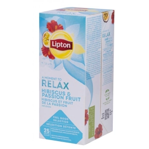 Herbata LIPTON Relax hibiskus marakuja 25 torebek-237942