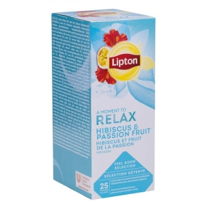Herbata LIPTON Relax hibiskus marakuja 25 torebek-237943
