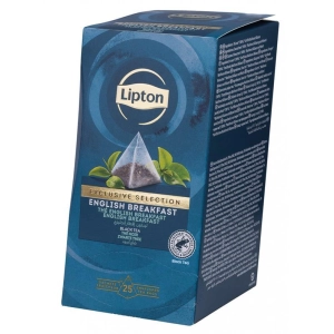 Herbata LIPTON piramidki Exclusive Selection english breakfast 25 torebek-237954