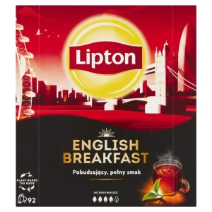 Herbata LIPTON czarna English Breakfast 92 torebki